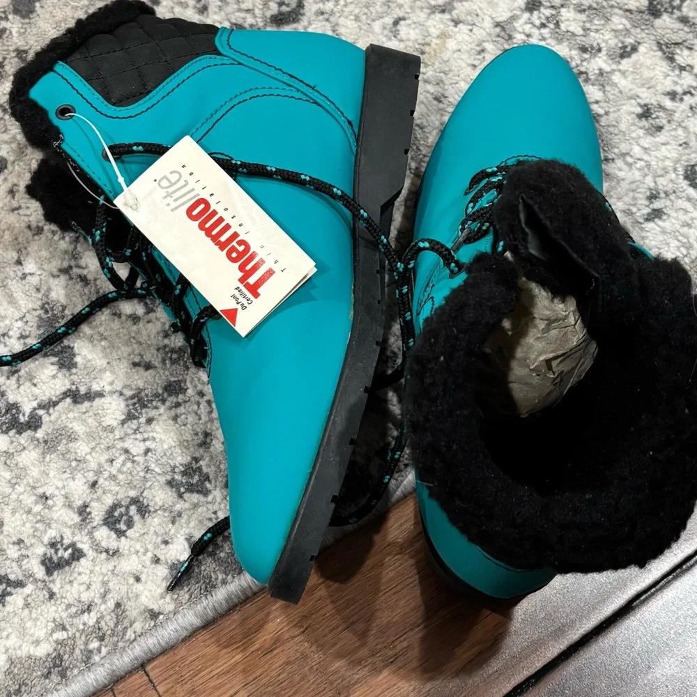 SPORTO Vintage Emerald/Black Thermolite Hiking Boots